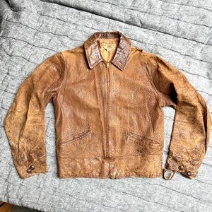 1940s Knopf’s Beaver Brand Leather Jacket